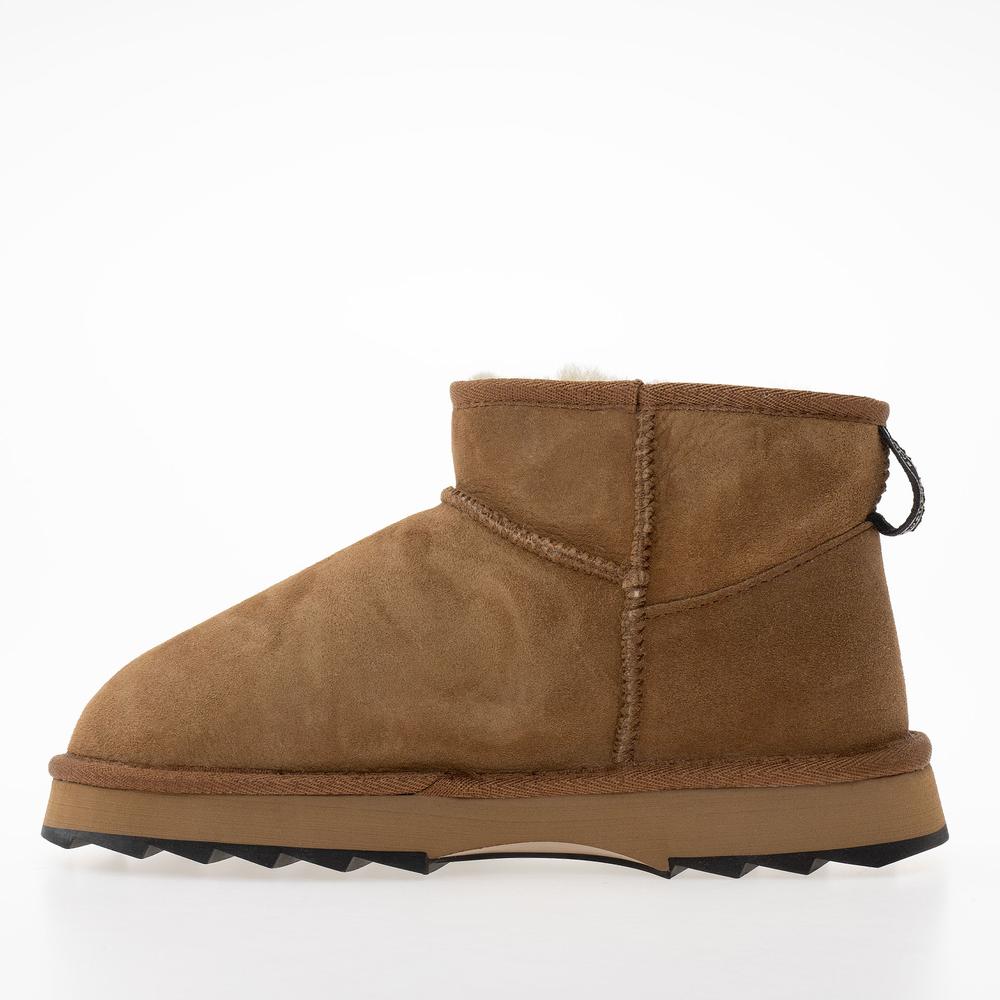 Boty Emu Sharky Micro Womens Sheepskin W12548CHEB - hnědé
