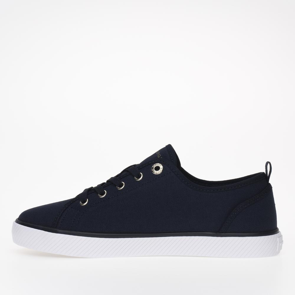 Boty Tommy Hilfiger Vulc Canvas FW0FW08063-DW6 - tmavě modrě