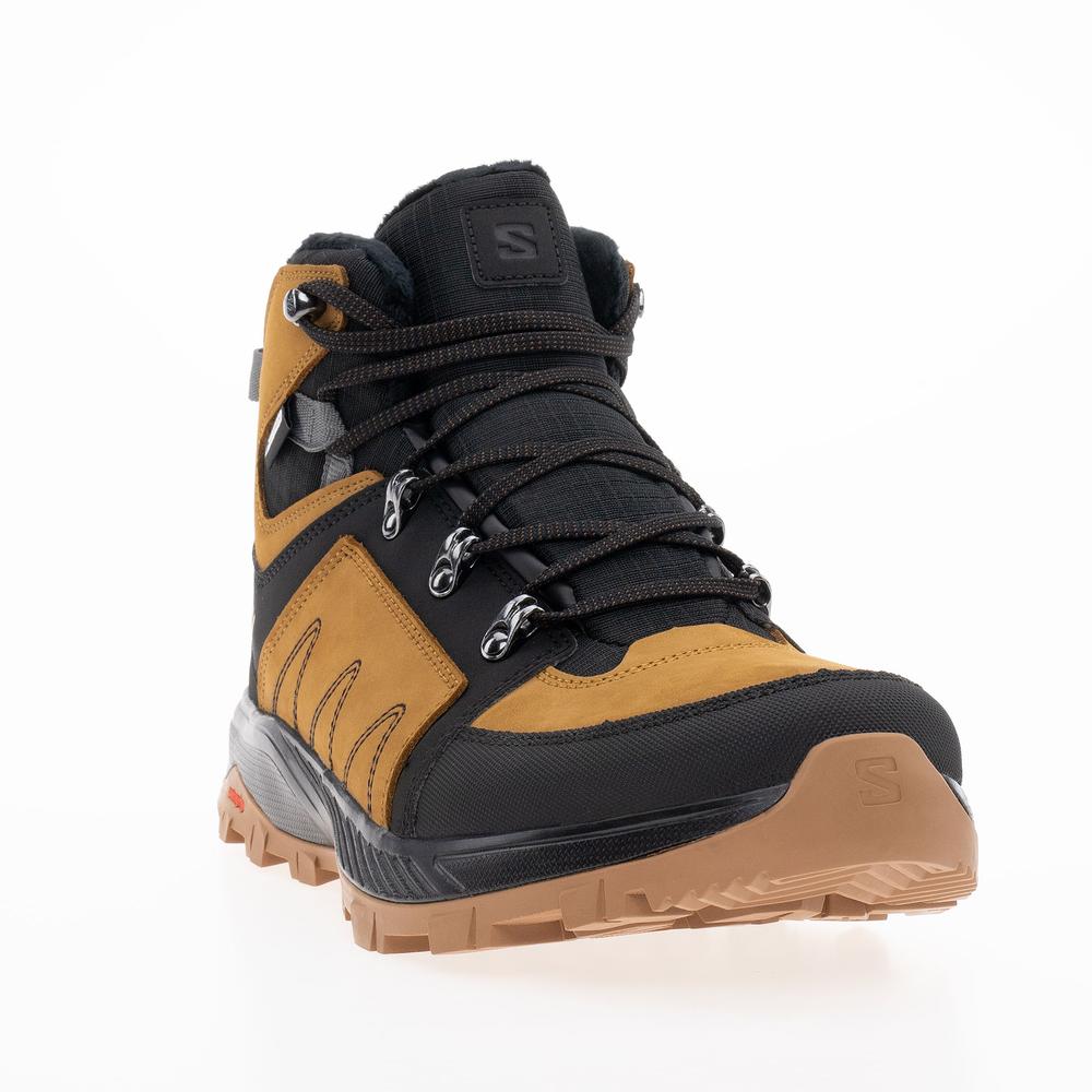 Boty Salomon Outchill Thinsulate Climasalomon L47381900 - hnědé