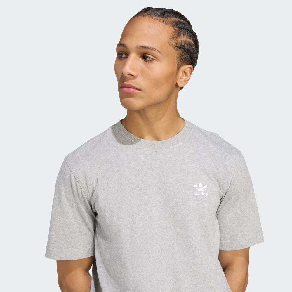 Tričko pánské adidas Originals Trefoil Essentials JY6267 - šedivé