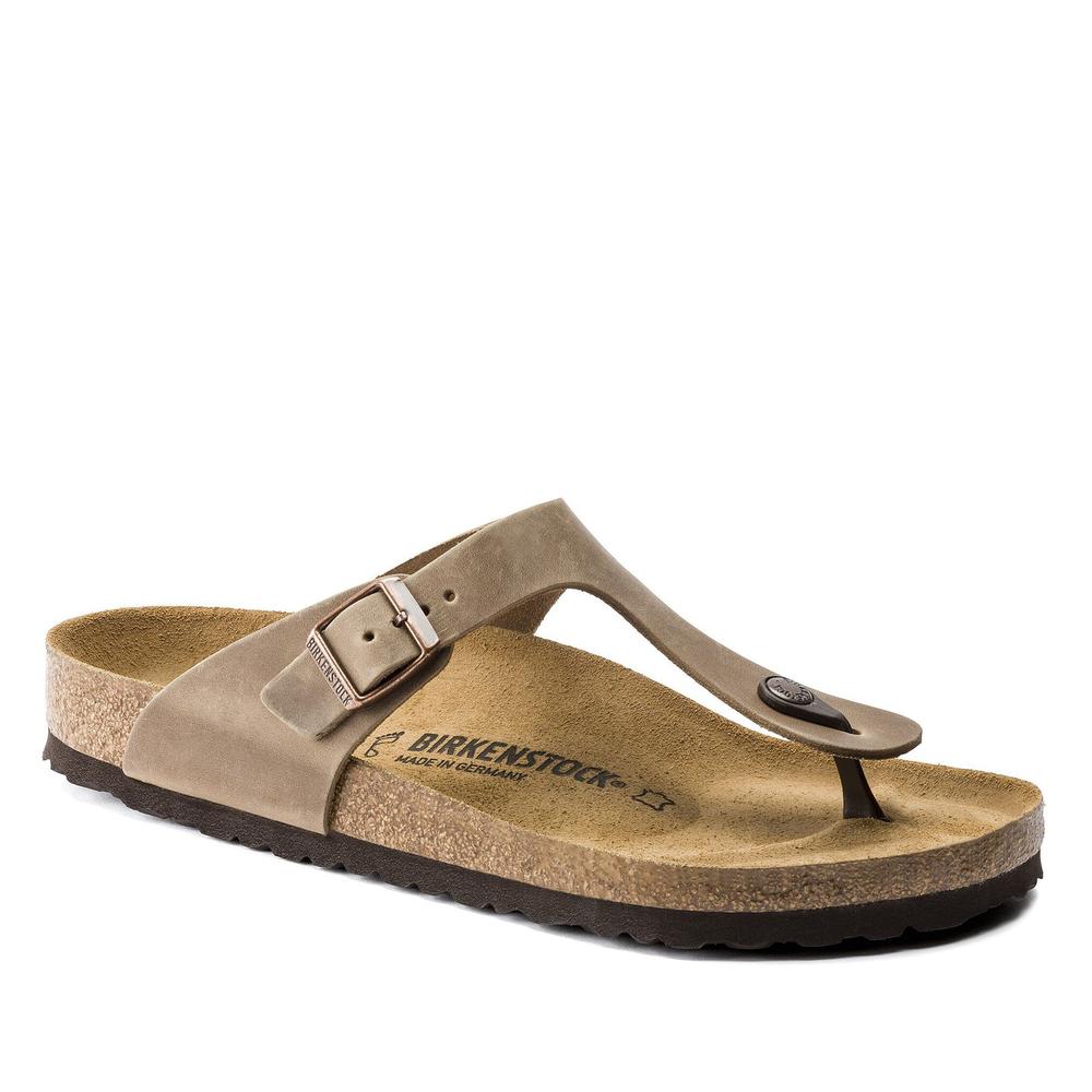 Žabky unisex Birkenstock Gizeh 943811 - hnedé