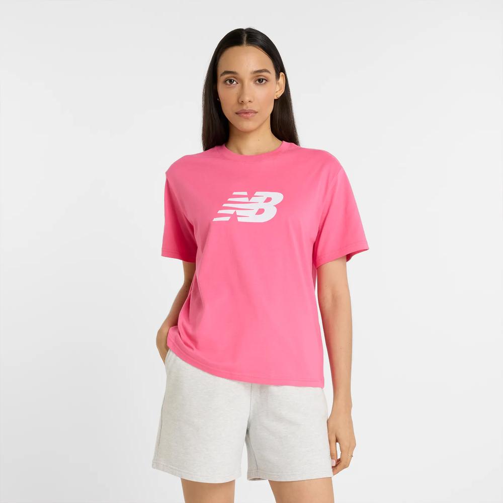 Dámské tričko New Balance WT43583DAB - růžové