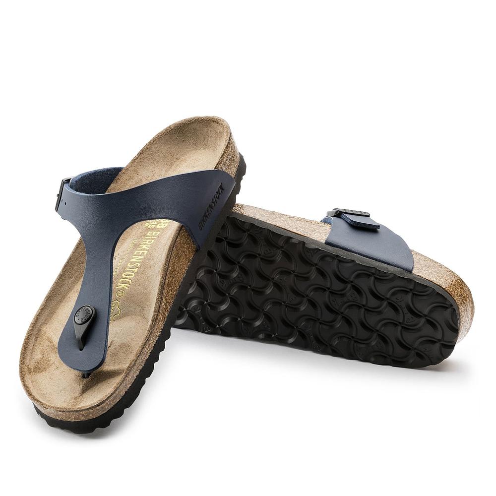 Žabky unisex Birkenstock Gizeh 143621 - tmavě modrě