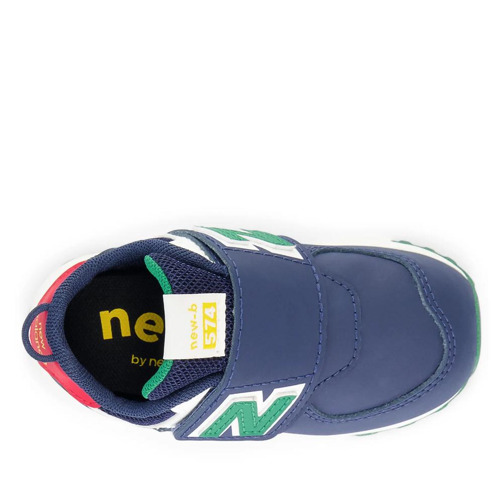 Boty dětské New Balance NW574CT – tmavě modrě