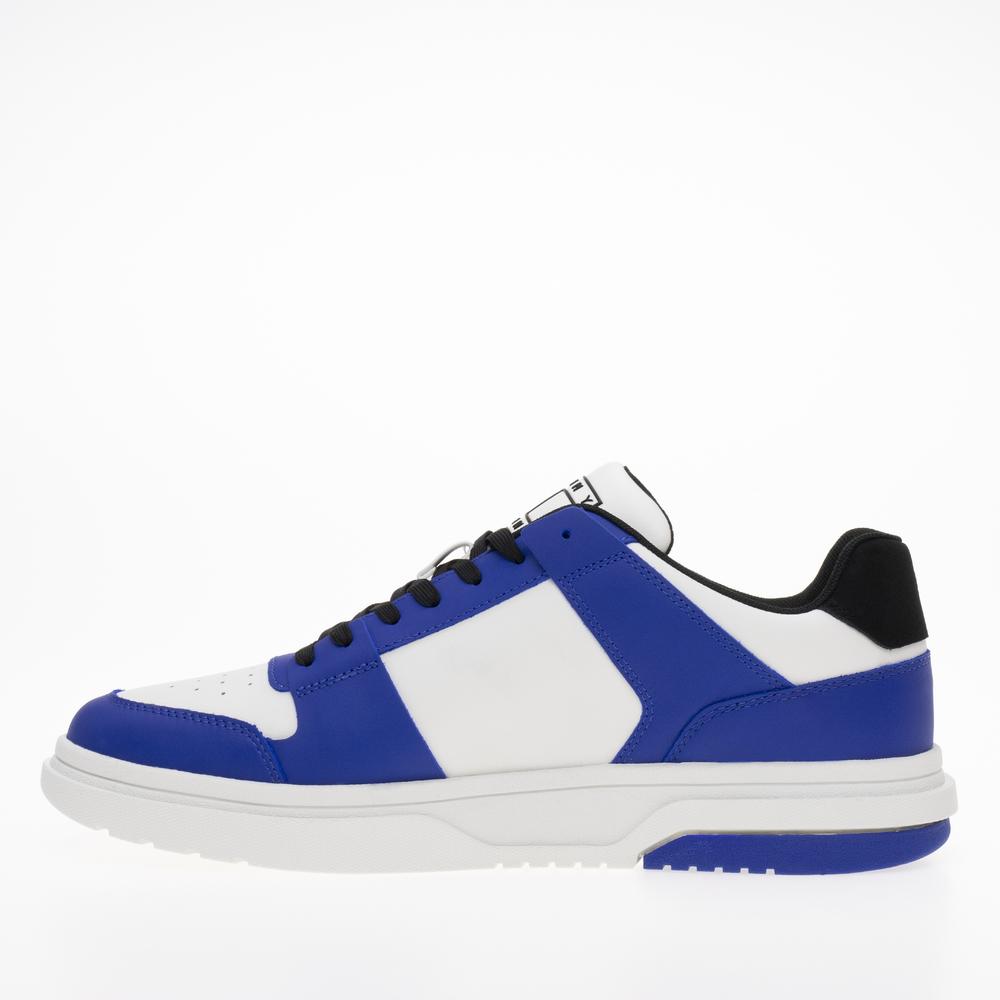 Boty Tommy Jeans TJM Leather Cupsole 2.0 EM0EM01283-0K5 - bílé