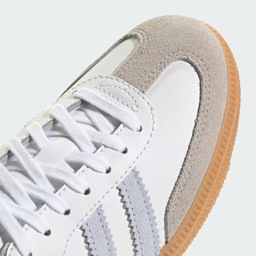 Dětské boty adidas Originals Samba OG J JQ2019 - bílé