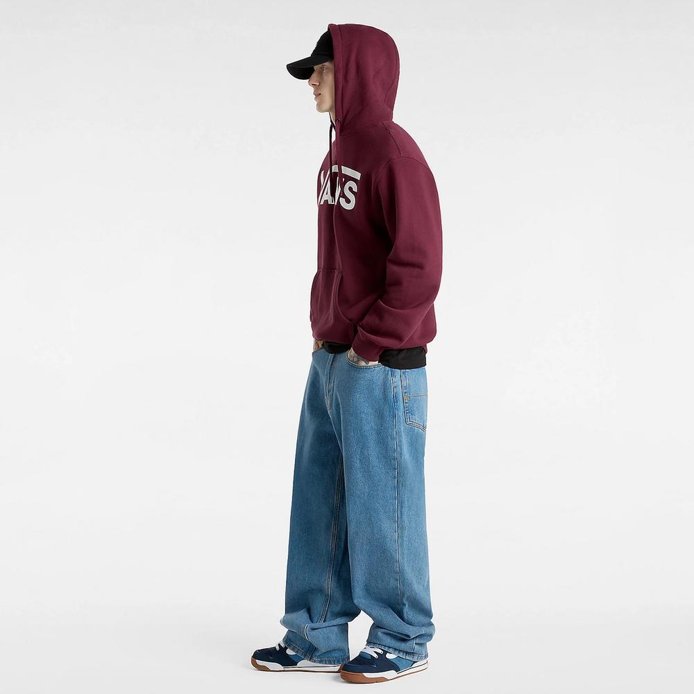 Mikina Vans Classic Pullover VN000HNXK1O1 - bordové