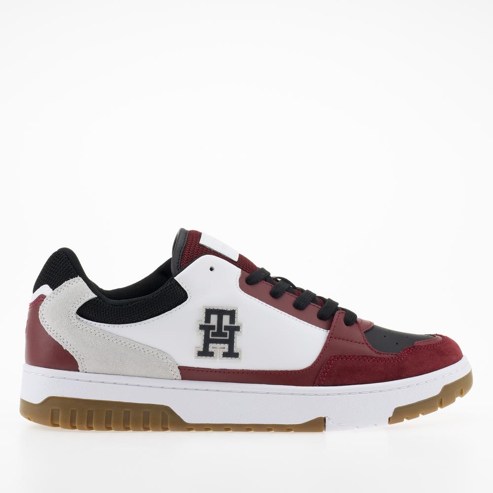 Boty Tommy Hilfiger Basket Street Mix FM0FM04695-BDS - různobarevné