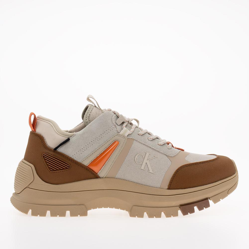 Boty Calvin Klein Jeans Hiking Lace Up Low Cor YM0YM00801-0HI - různobarevné