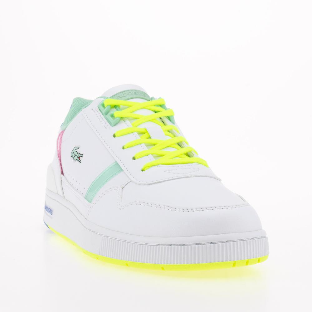 Boty Lacoste T-Clip 123 3 SUJ SYN 745SUJ0017-082 - bílé