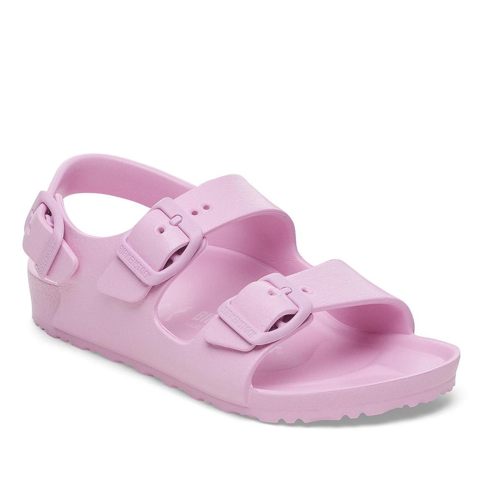 Sandále dětské Birkenstock Milano Essentials 1029544 - růžové