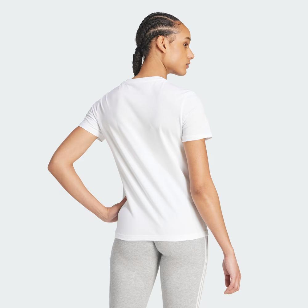 Tričko adidas Sportswear Loungwear Essentials Slim Logo GL0768 - bílé