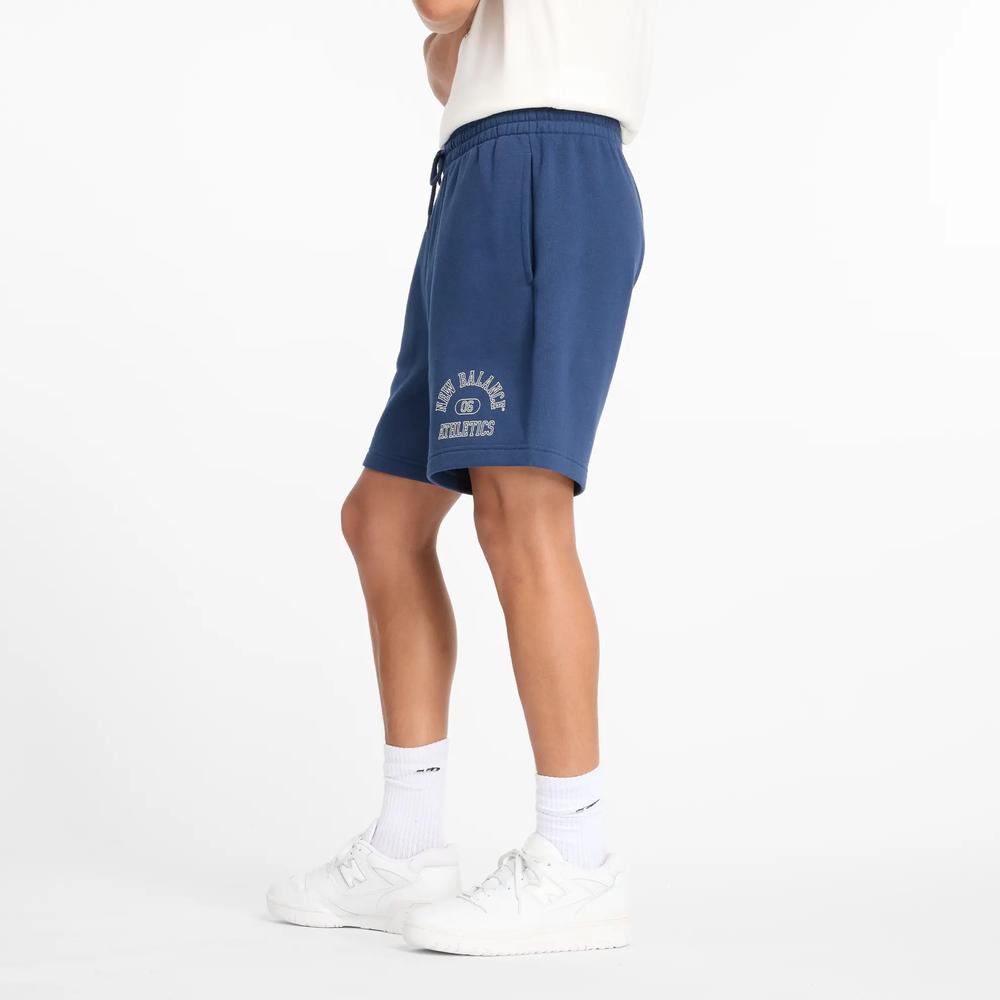 Pánské šortky New Balance MS43506NNY - tmavě modrě