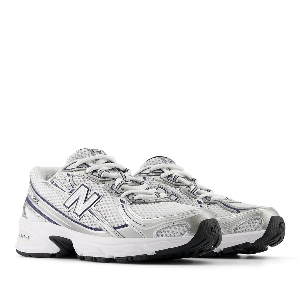 Dětské boty New Balance GR740WN - bílé