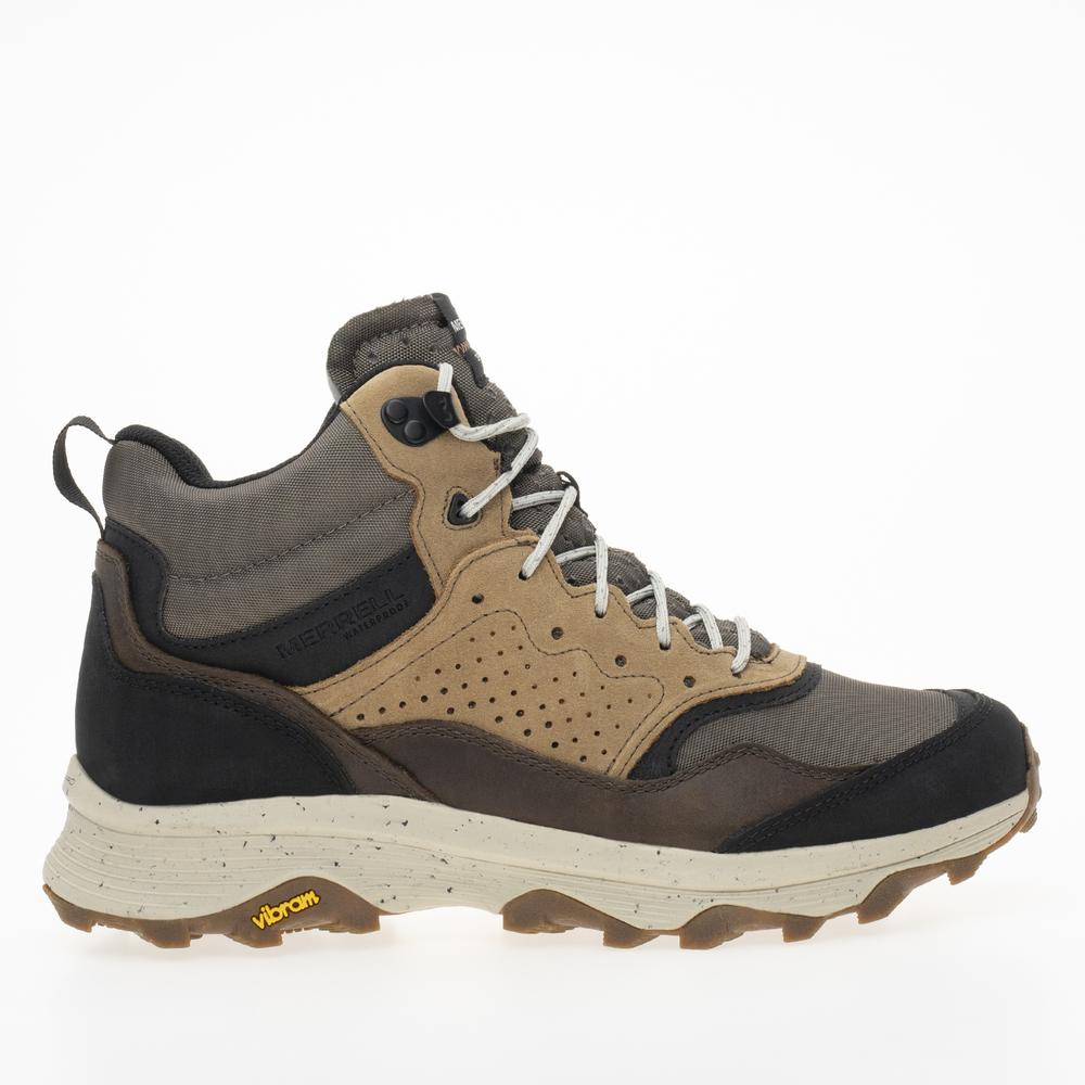 Boty Merrell Speed Solo Mid WP J004533 - hnědé