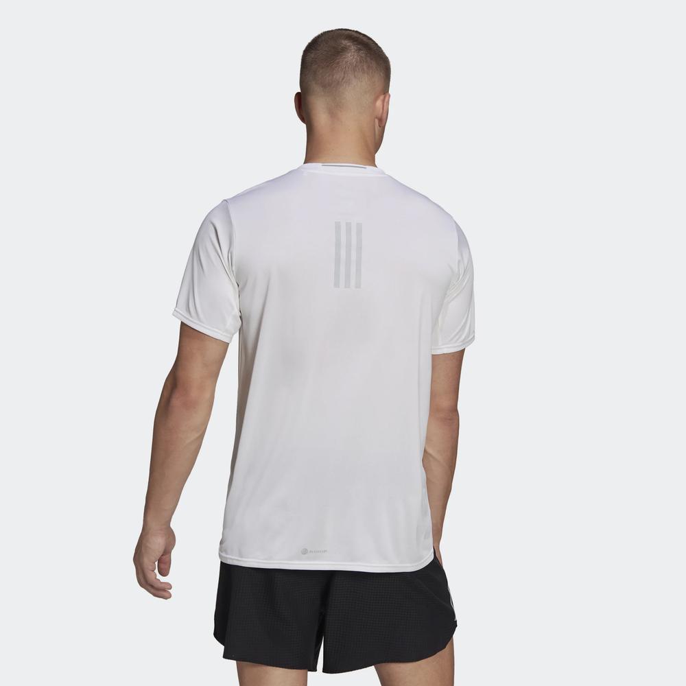 Tričko adidas Designed 4 Running Tee HC9826 - bílé