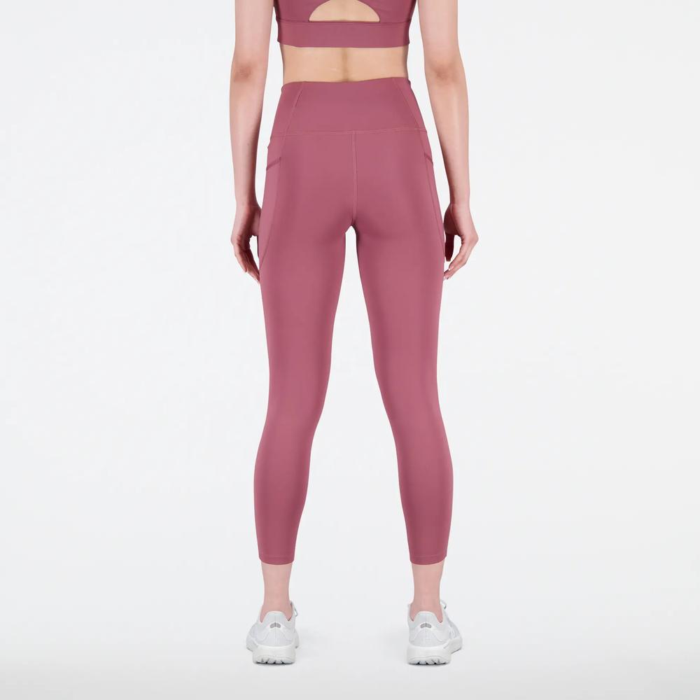 Dámské kalhoty New Balance WP21112WAD – růžové