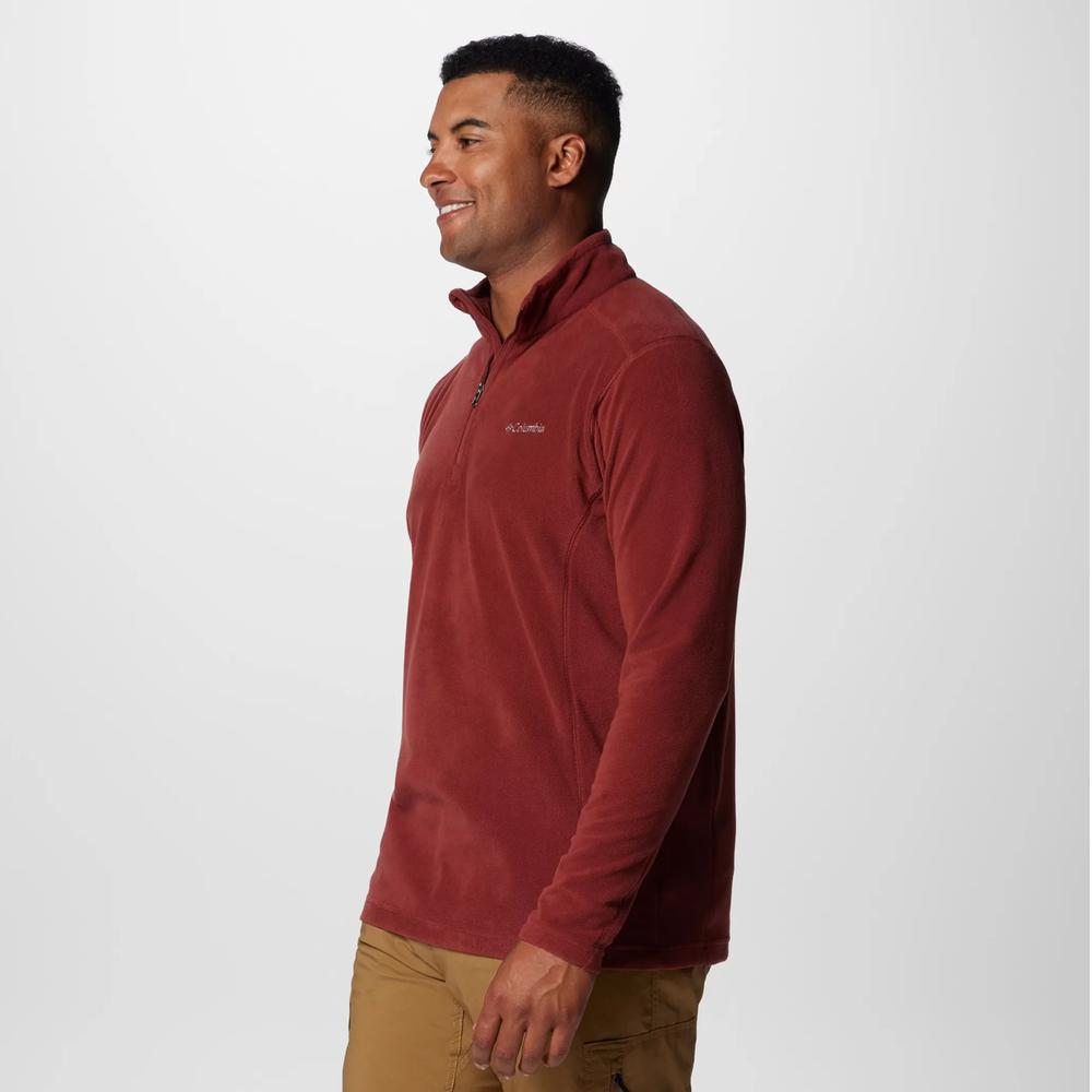 Sportovní mikina Columbia Klamath Range II Half Zip 1352472682 - červené