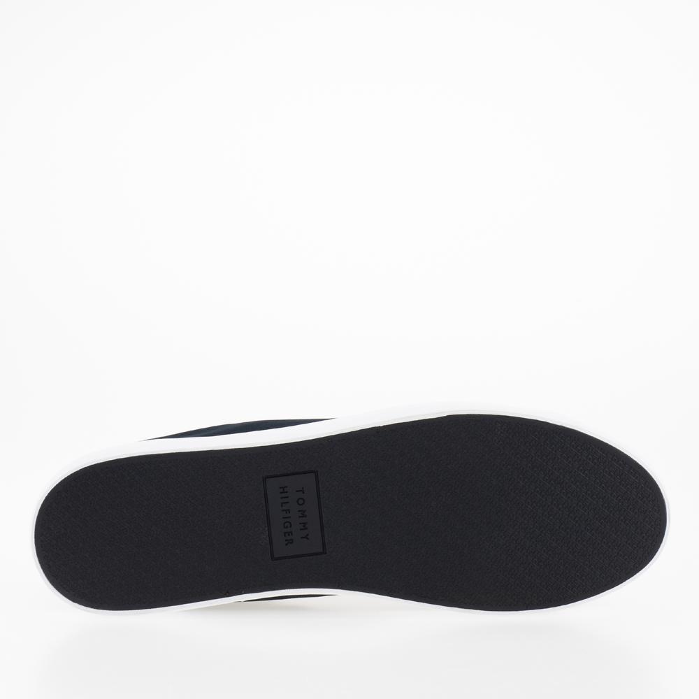Boty Tommy Hilfiger HI Vulc Core Low Stripes FM0FM04735-DW5 - tmavě modrě