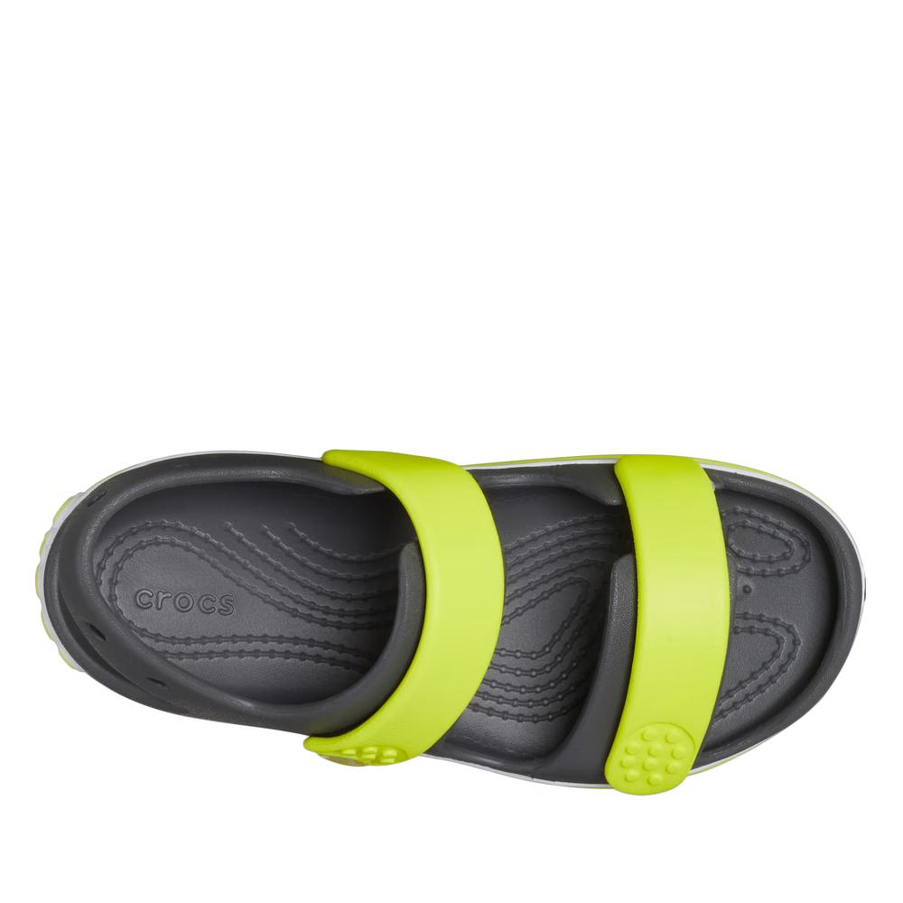 Sandále dětské Crocs Crocband Cruiser Sandal 209423-1NJ - šedivé