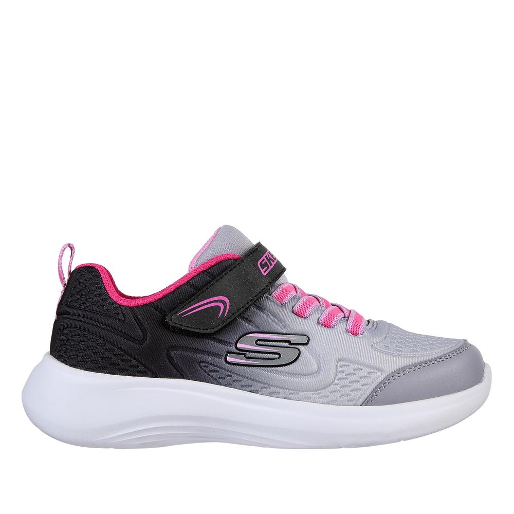 Dětské boty Skechers Selectors Sweet Swirl 302474LBKMT - šedivé