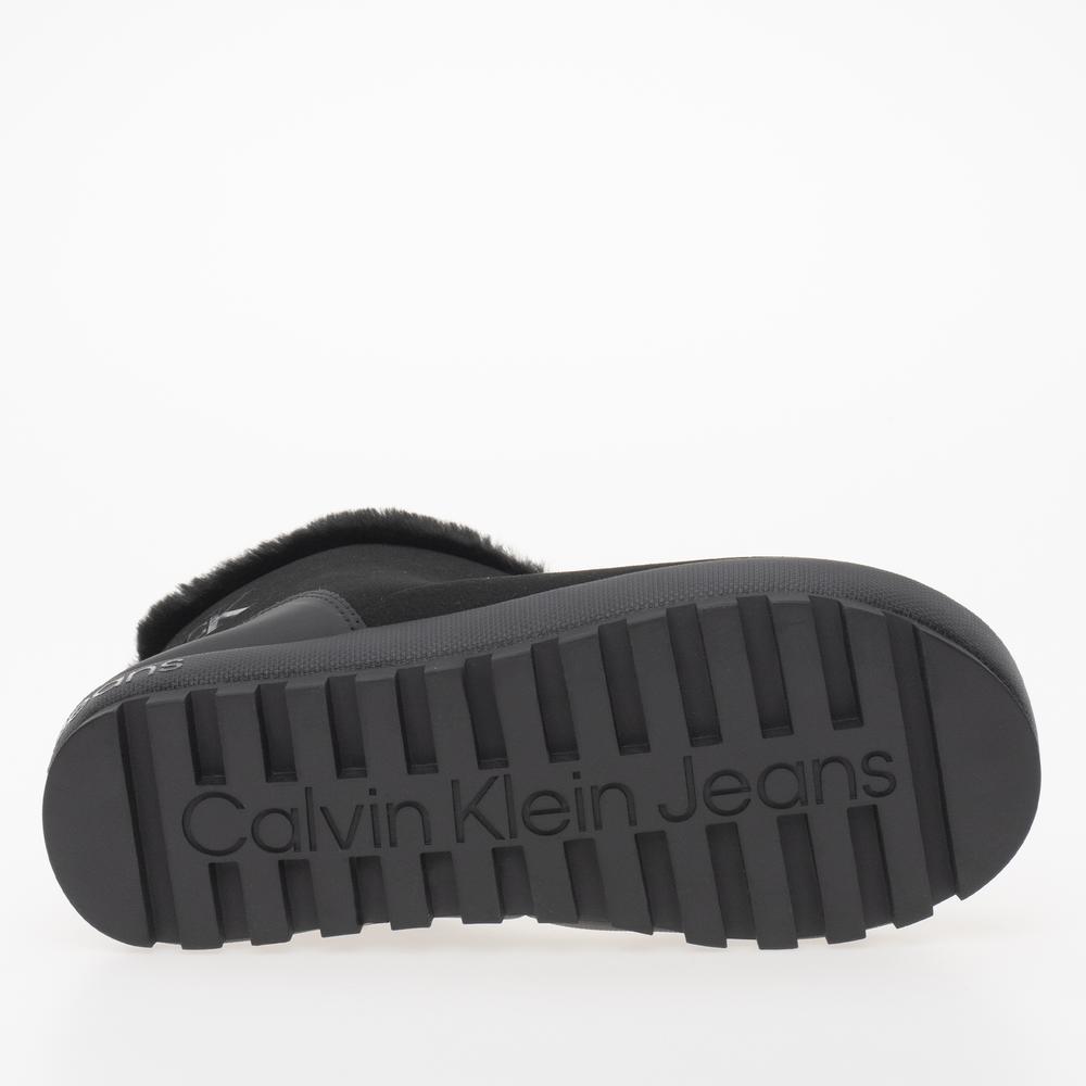 Boty Calvin Klein Home Anke Slipper WL YW0YW01592-0GJ - černé