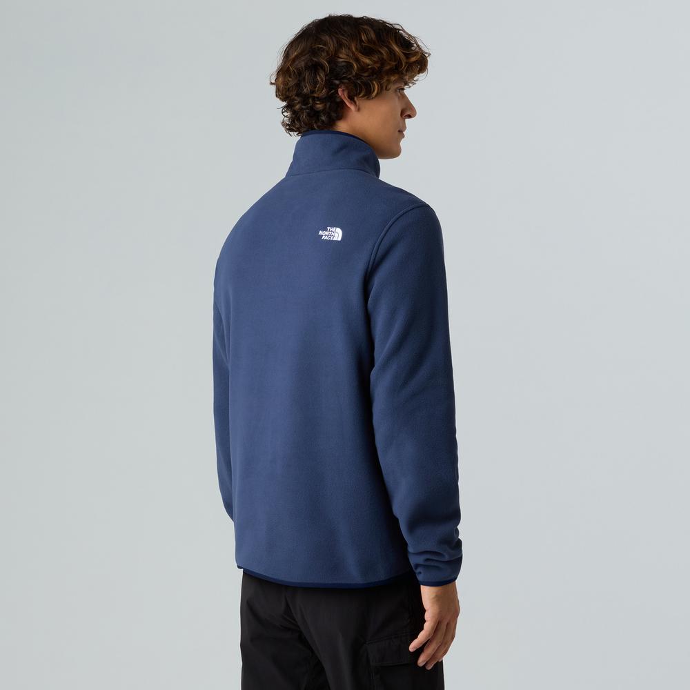 Mikina pánské The North Face Glacier 1/4 Zip Fleece 0A8D0Q8K21 - tmavě modrě