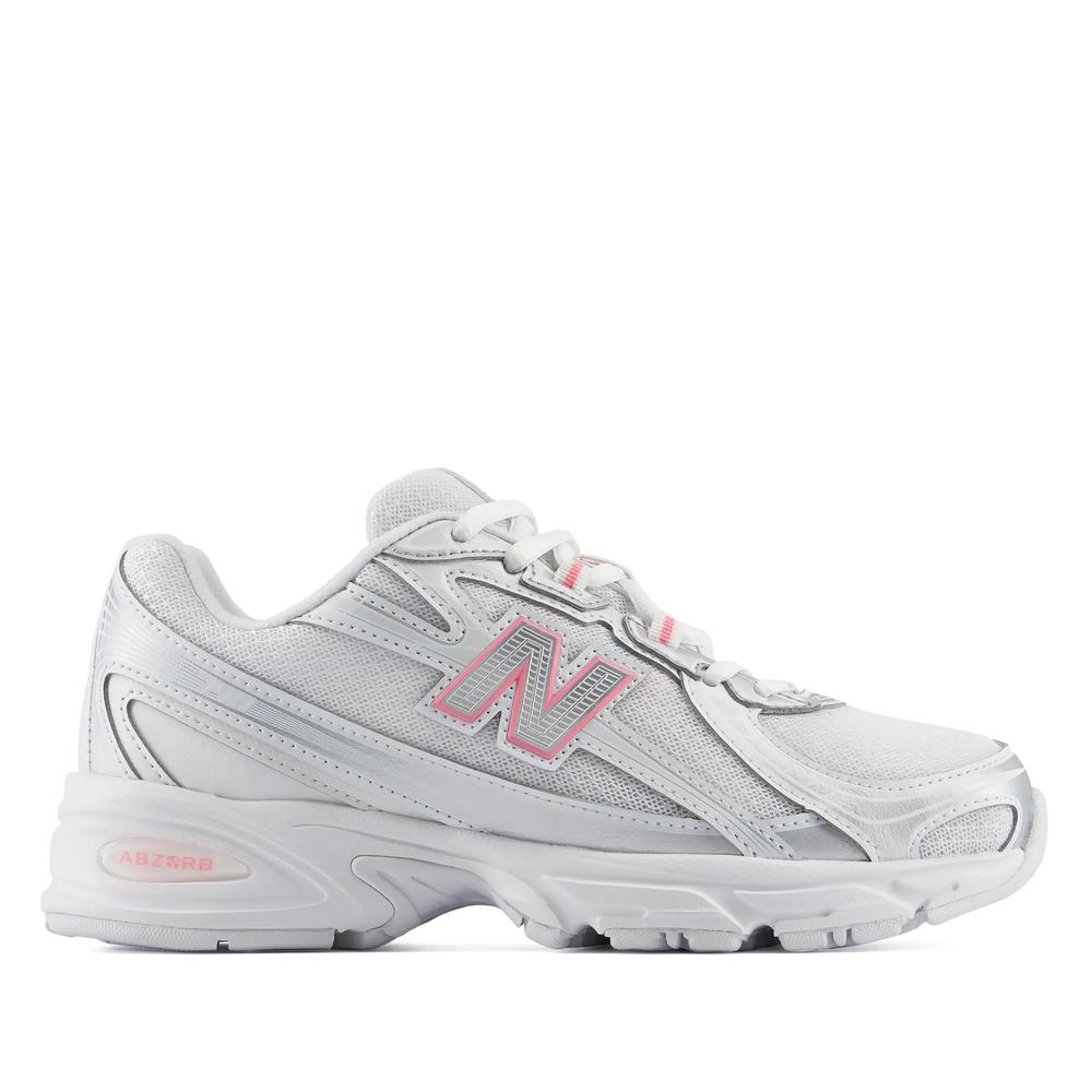 Dětské boty New Balance G7408M0 - bílé