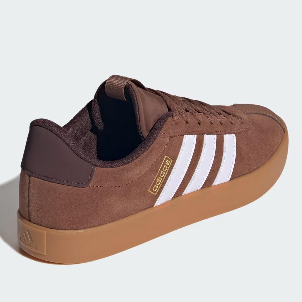 Dětské boty adidas Sportswear VL Court 3.0 KI2102 - hnědé