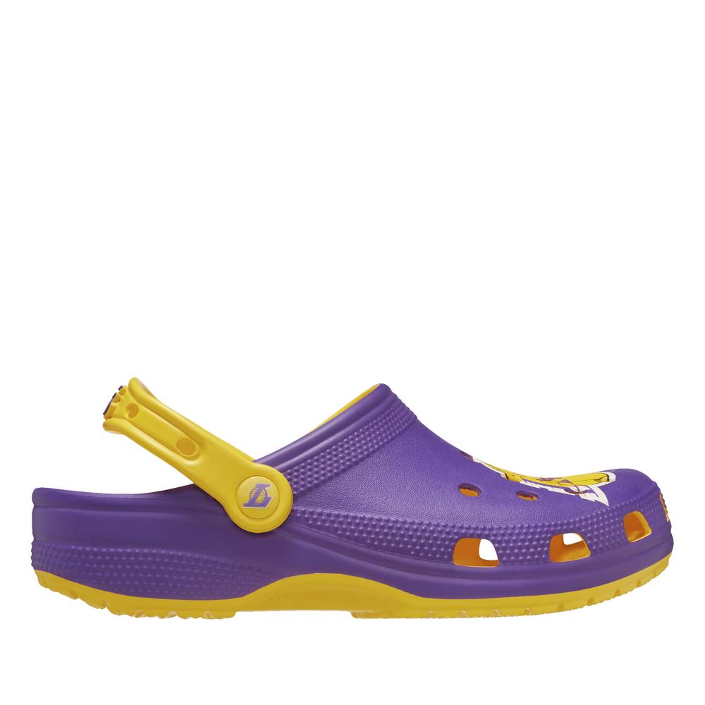 Žabky Crocs NBA Los Angeles Lakers Classic Clog 208650-75Y - fialové