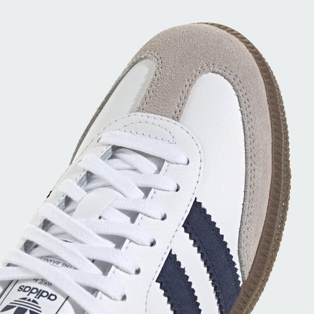 Dětské boty adidas Originals Samba OG J KK3557 - bílé
