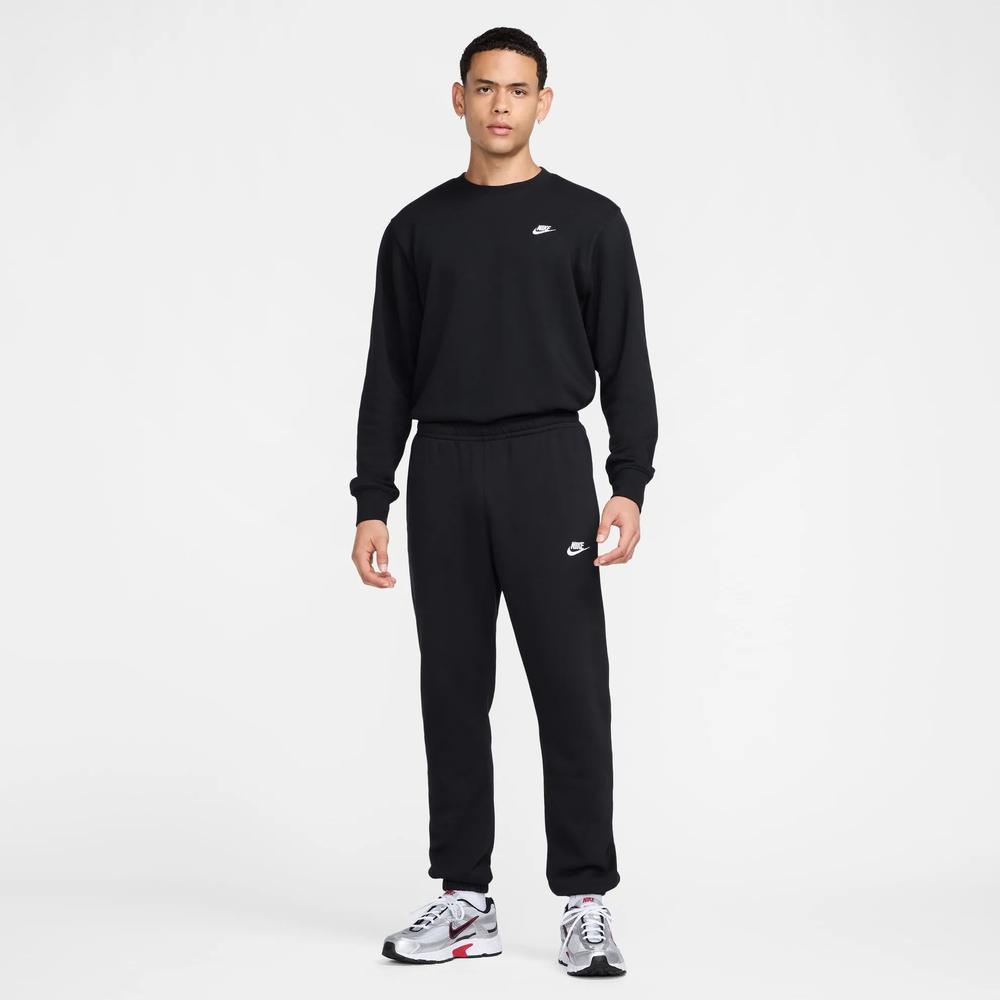Pánská mikina Nike Club French Terry Crew FN3888-010 - černé