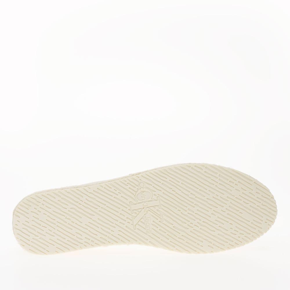 Boty Calvin Klein Platform Espadrille ML BTW YW0YW01378-0F9 - bílé