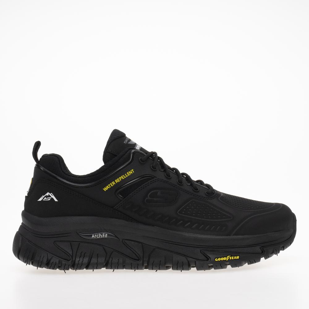 Boty pánské Skechers Arch Fit Road Walker 237333BBK - černé