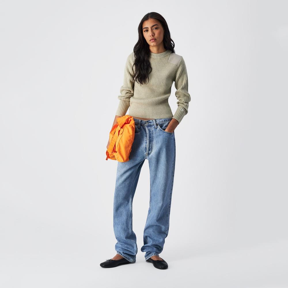 Mikina Champion Crewneck Sweater 117495-ES057 - béžové
