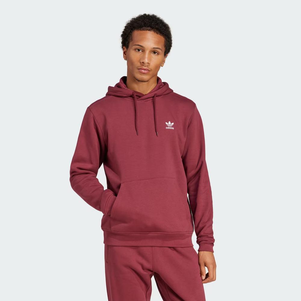 Mikina adidas Originals Trefoil Essentials JD2403 - červené