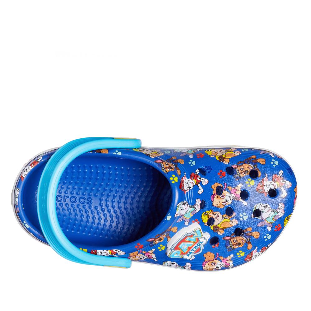 Dětské Žabky Crocs Toddler PawPatrol Off Court Clog 208853-425 - modré
