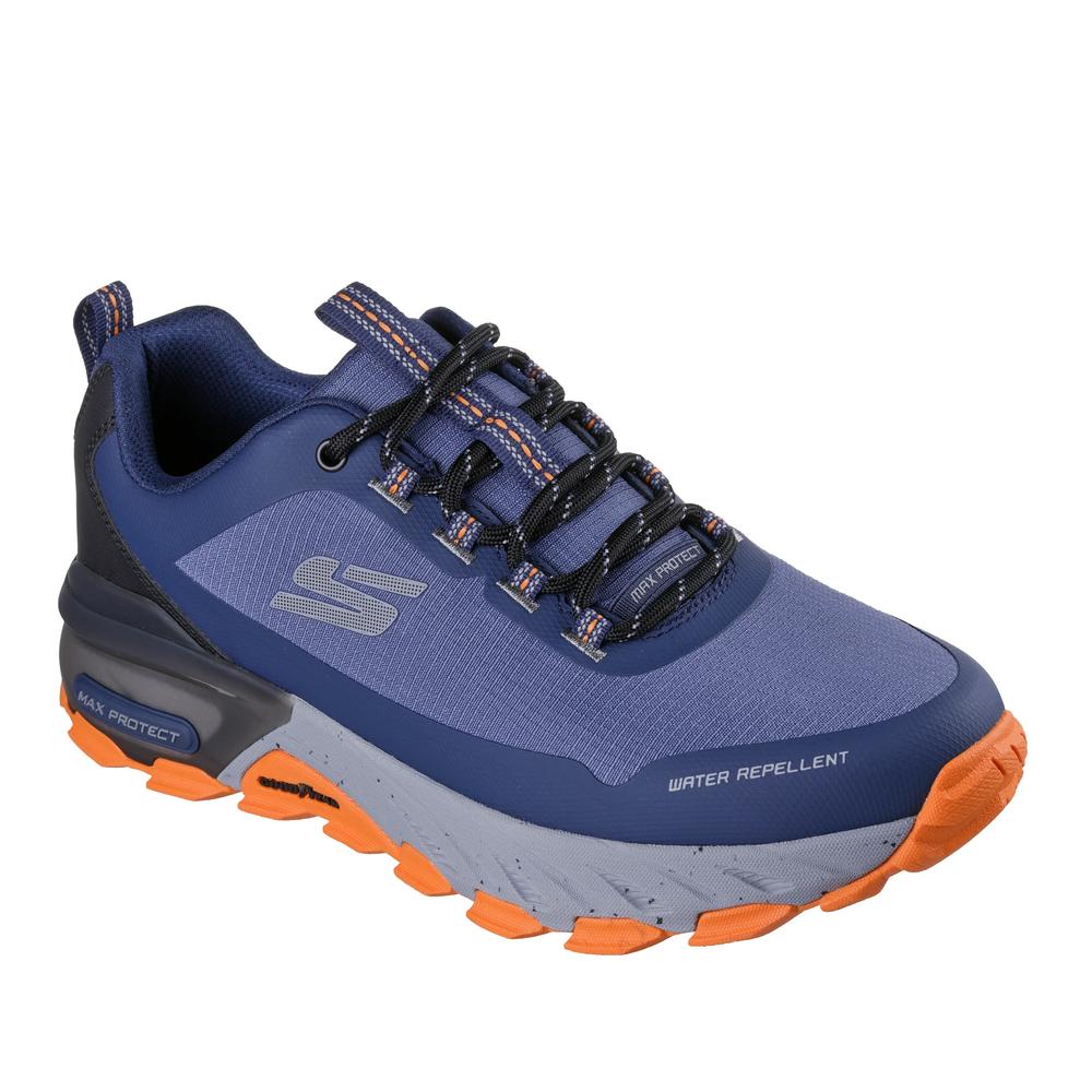 Boty pánské Skechers Max Protect 237669NVOR - tmavě modrě