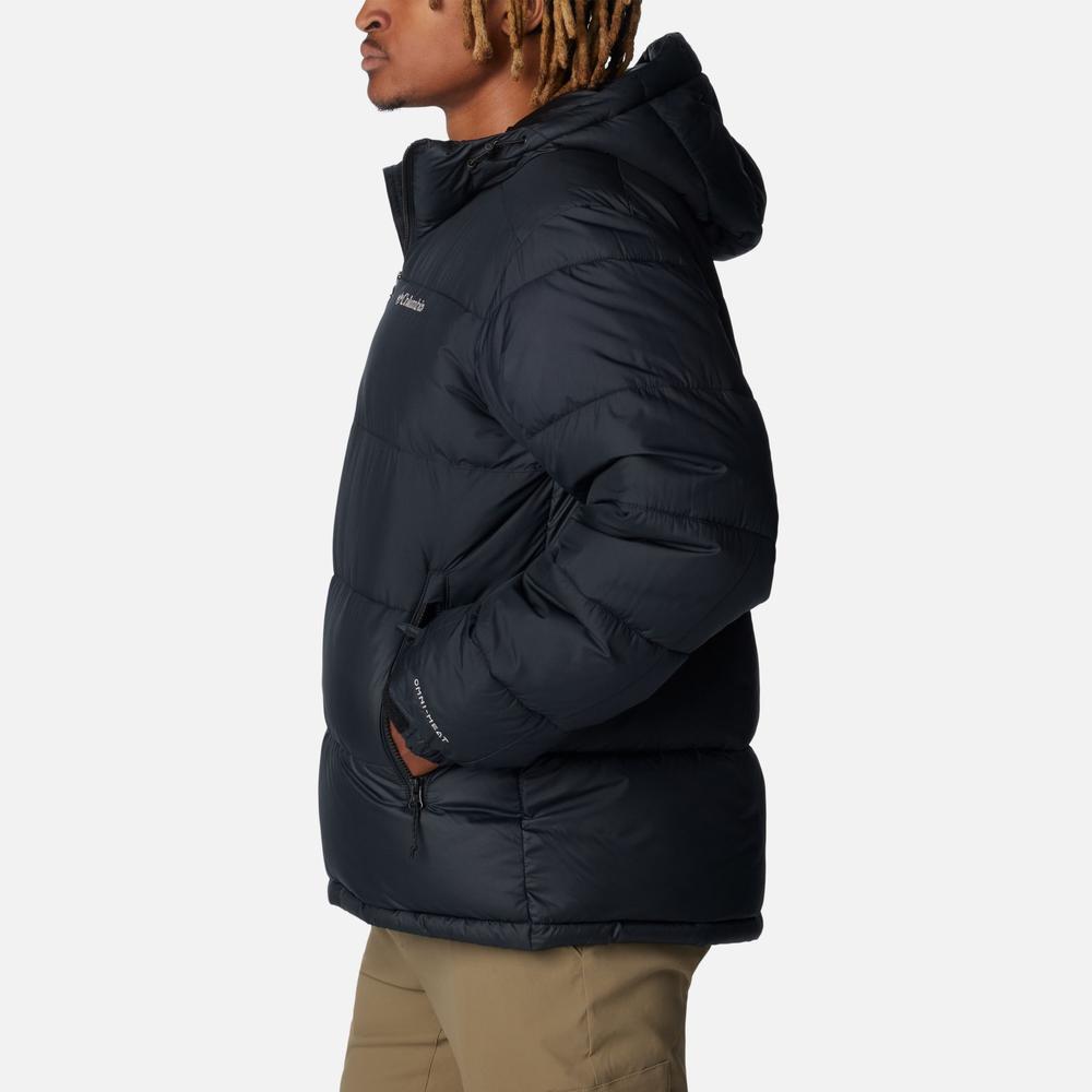 Bunda Columbia Pike Lake II Hooded 2050931464 - černé