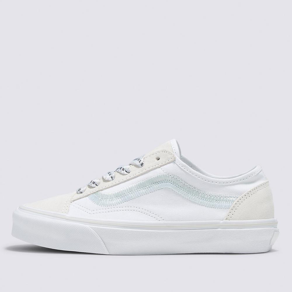 Boty Vans Old Skool Tapered Embroidery VN0005UGW001 - bílé