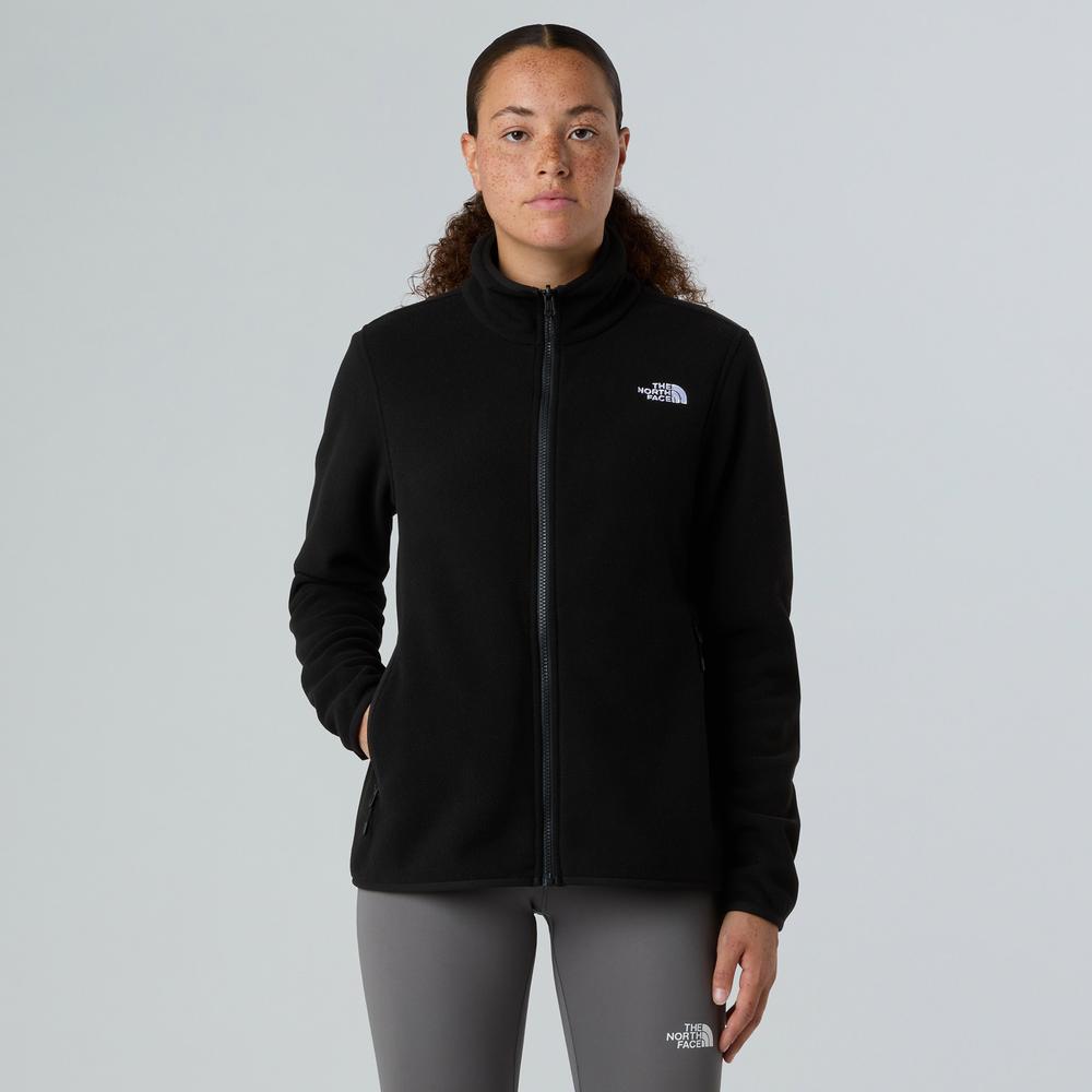 Dámská blúza The North Face 100 Glacier Full-Zip Fleece 0A8D2FJK31 - černé