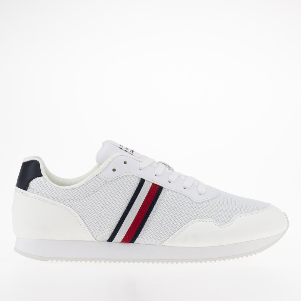 Boty Tommy Hilfiger Core Lo Runner FM0FM04504-YBS - bílé