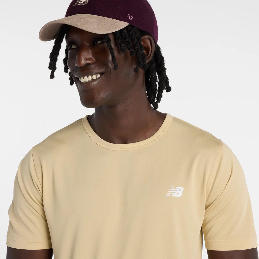 Pánské tričko New Balance MT61O0U4ABC - žluté