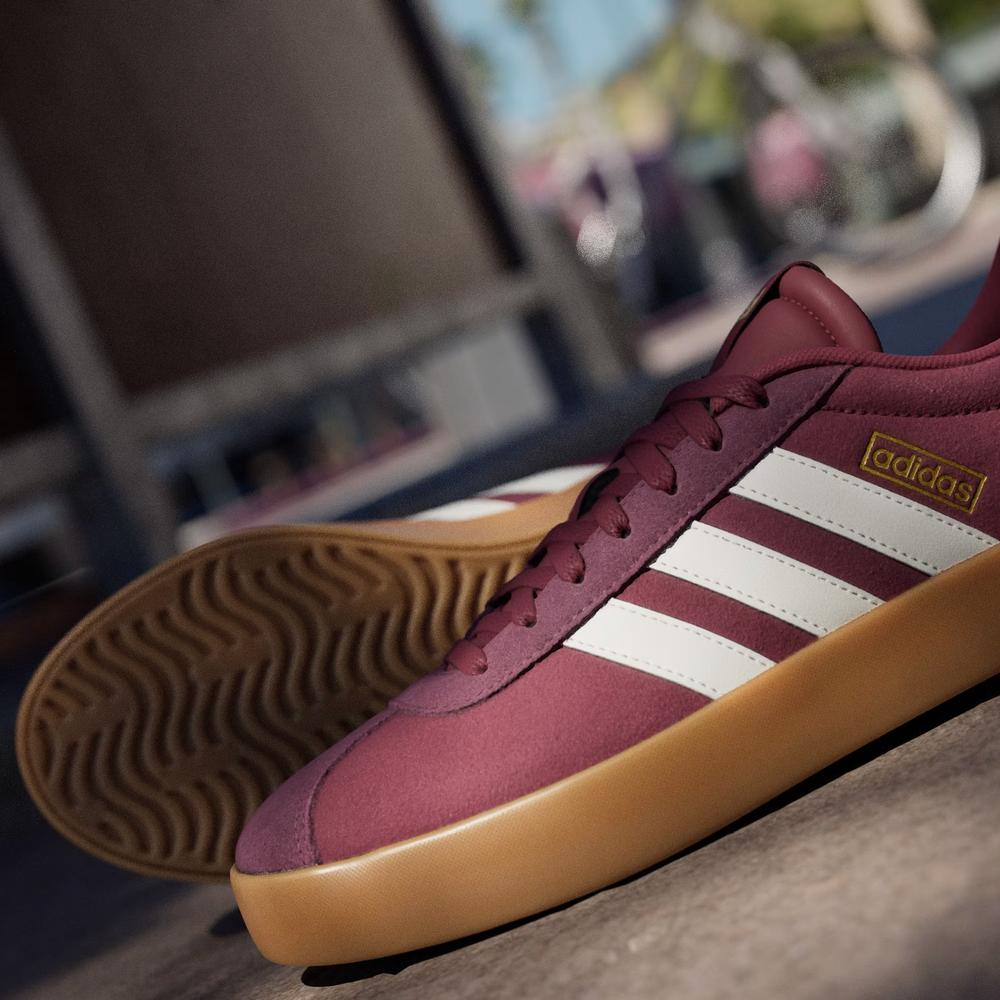 Unisex boty adidas Sportswear VL Court 3.0 IH4039 - bordové