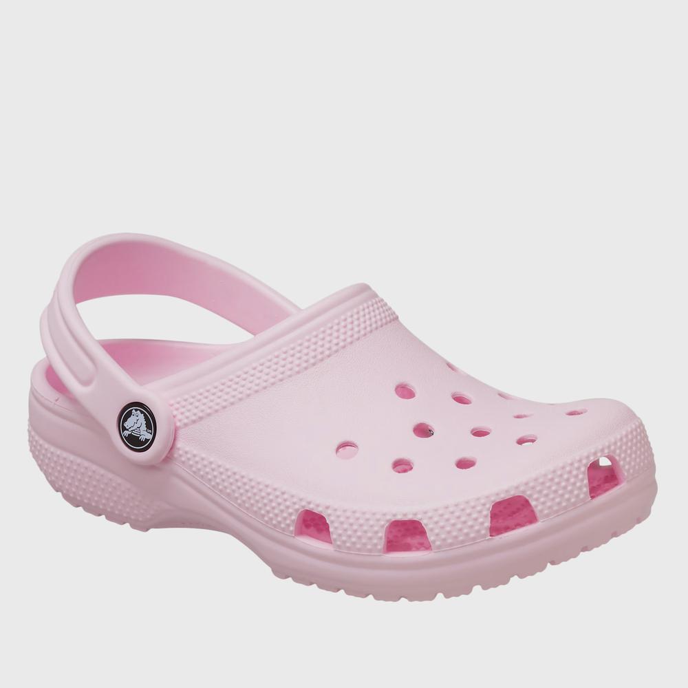 Žabky pro mládež Crocs Classic Clog 206991-6ZW - růžové