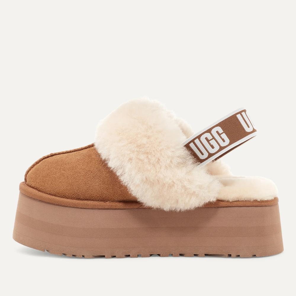 Boty dámské Ugg W Funkette 1113474-CHE - hnědé