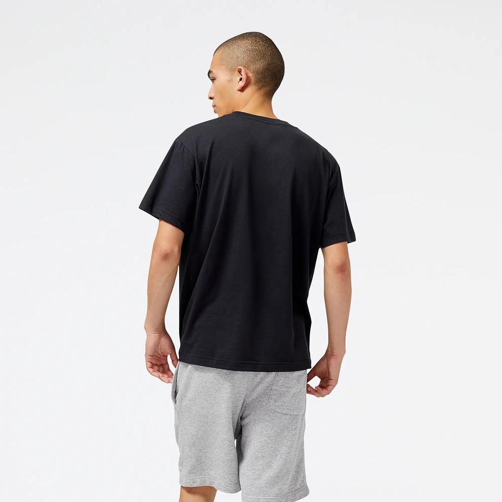 Pánské tričko New Balance MT31904BK - černé