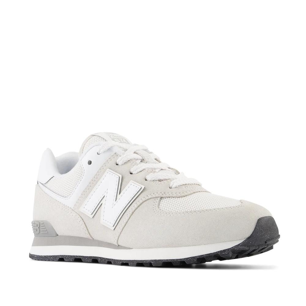 Boty pro mládež New Balance GC574EVW - béžové