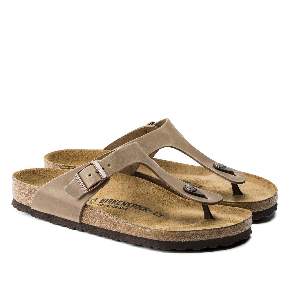 Žabky unisex Birkenstock Gizeh 943811 - hnedé
