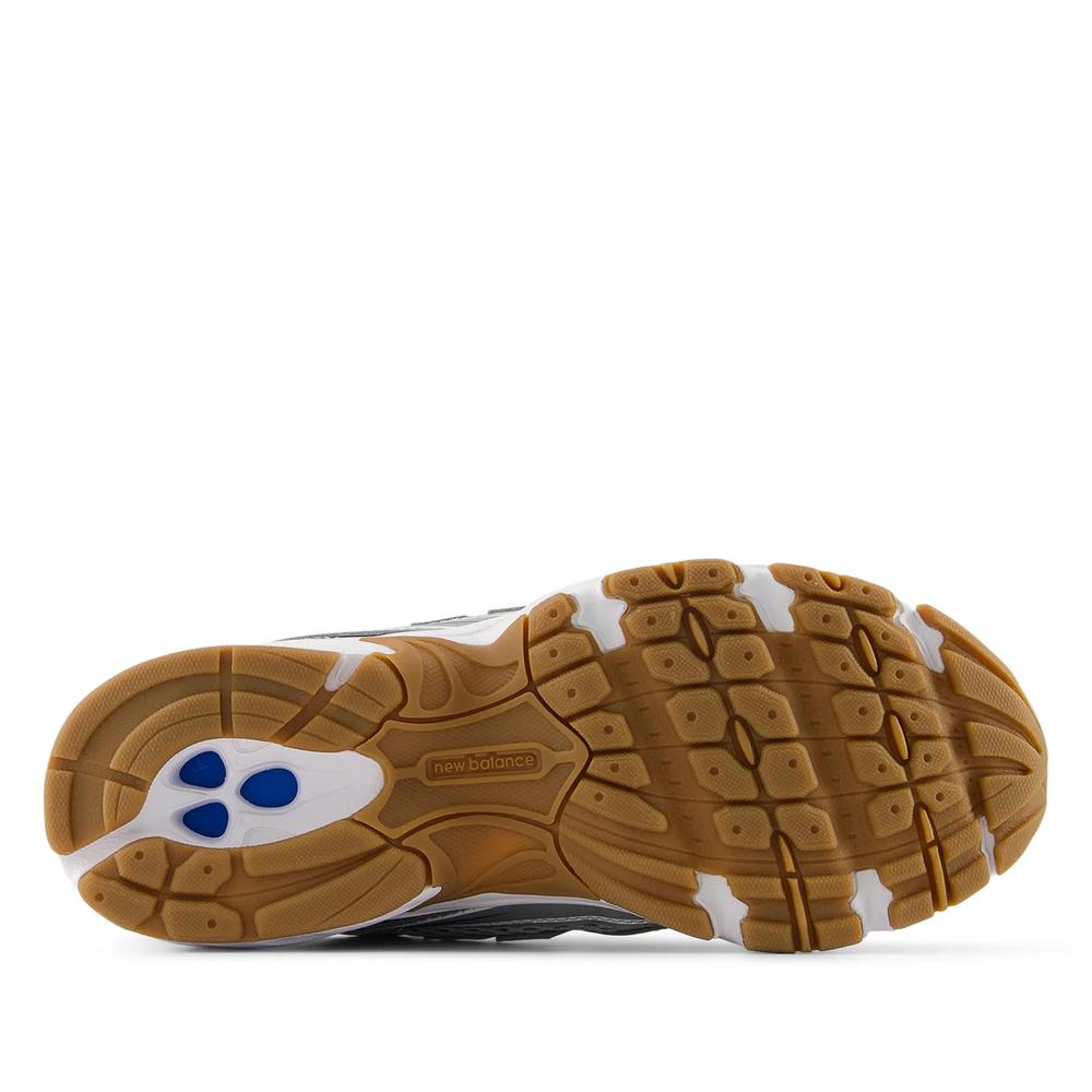 Dětské boty New Balance GR740GB - šedivé